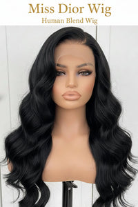 Miss Dior Wig(human blend wig)