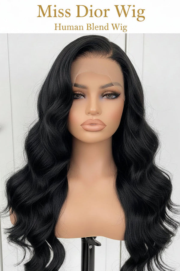 Miss Dior Wig(human blend wig)